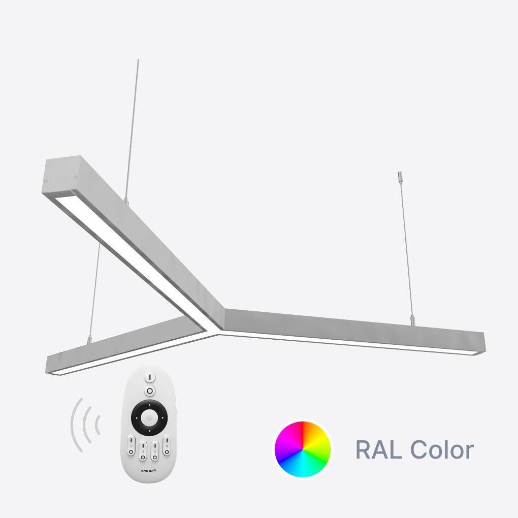 Светильник светодиодный управляемый X-LED 90 Вт Y-образный Ø1230 мм (LSNY-90dc) - фото 2