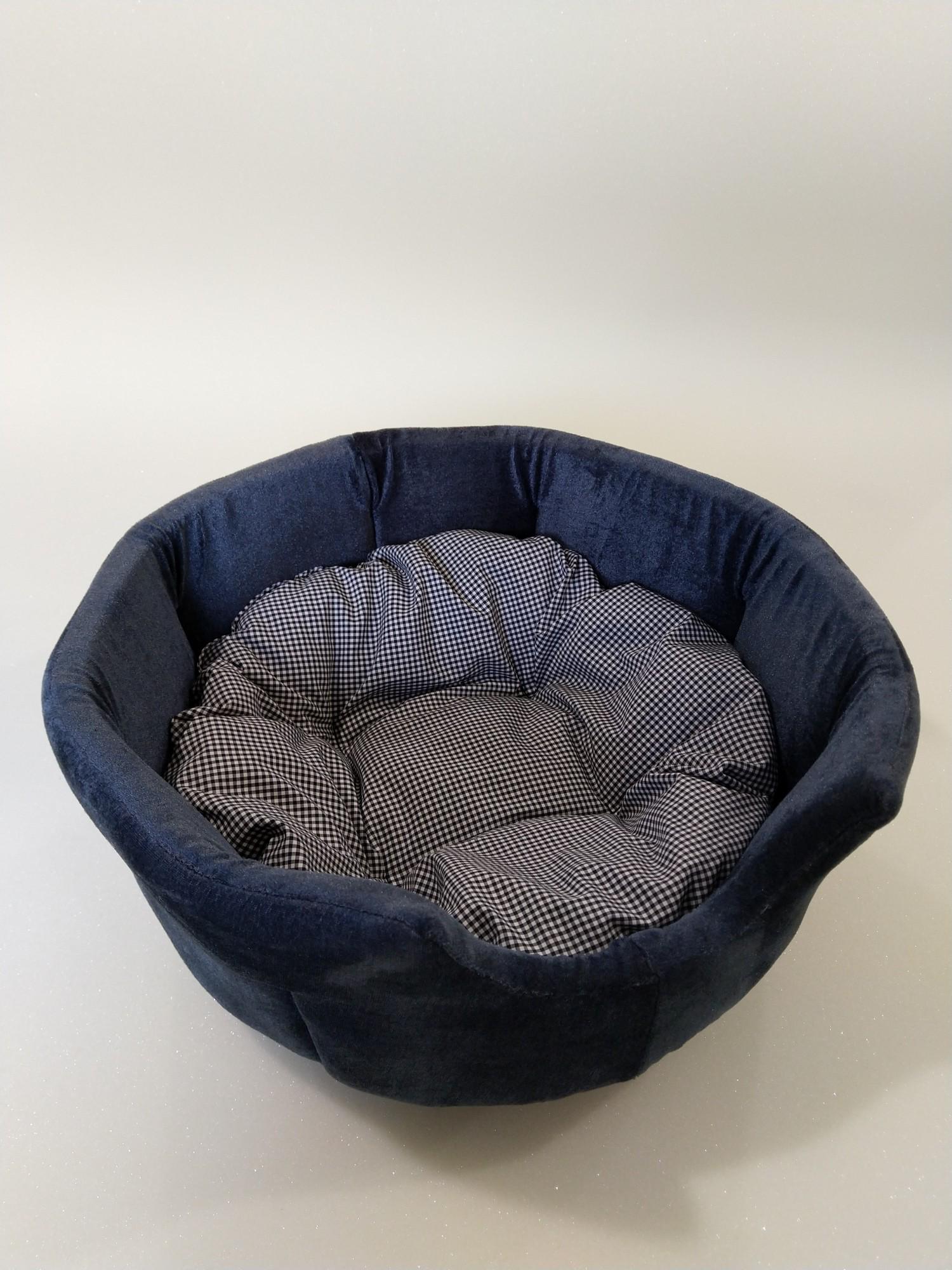 Лежанка для собак и кошек Luch home с подушкой 38х38х15 см Темно-серый (26889618) - фото 3 Лежанка для собак и кошек Luch home с подушкой 38х38х15 см Темно-серый (26889618) - фото 3