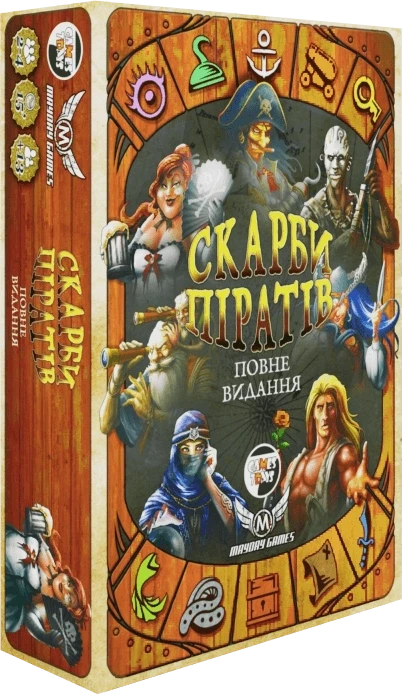 Настольная игра Сокровища пиратов. Полное издание (2010740319)