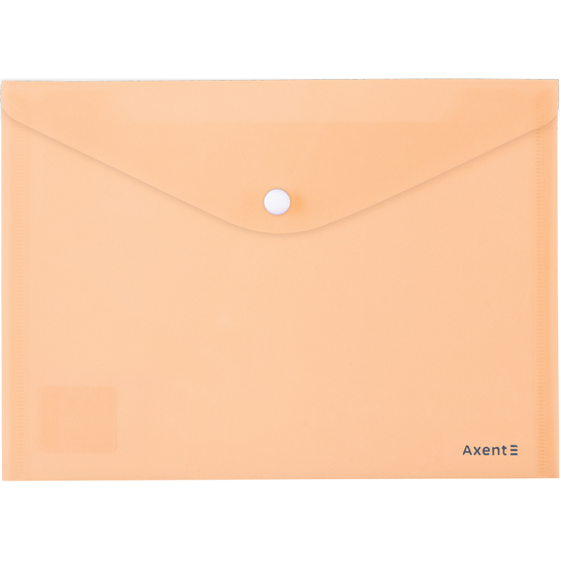 Папка-конверт на молнии Axent 12 шт. Прозрачный (1408-00-A)