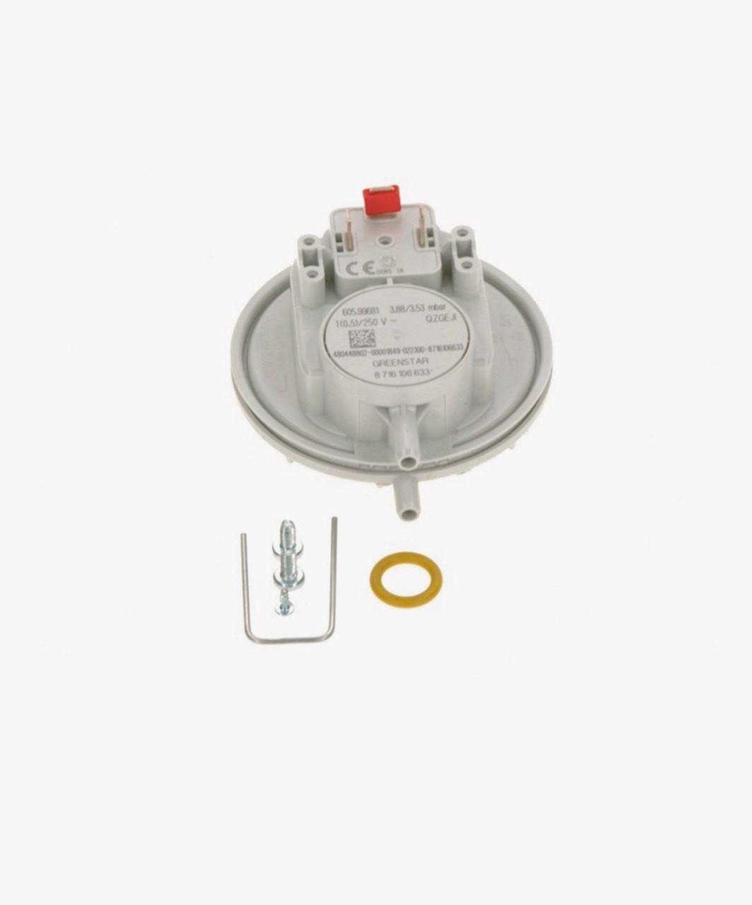 Реле тиску димових газів до котла Buderus Gb172/GB062 (8716106633)
