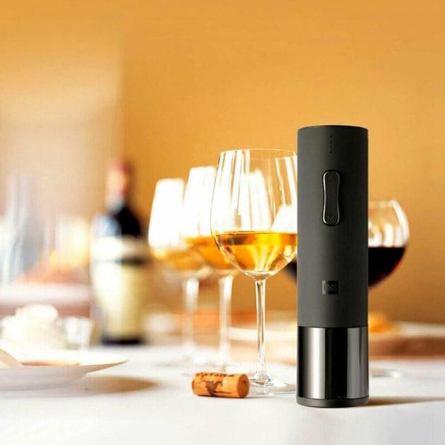 Електроштопор HuoHou HU0027 Electric Wine Bottle Opener USB Black - фото 9