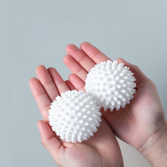 Шарик для стирки белья Dryer balls 1шт White (16579) - фото 3