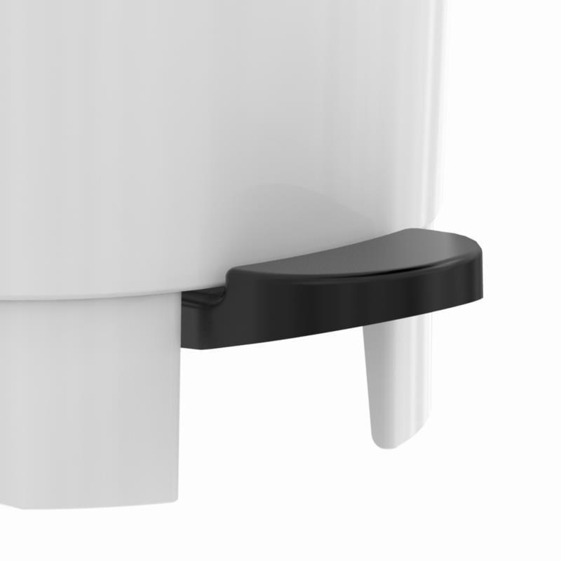 Бак для сміття Bidone з кришкою та коліщатами 40x60x84 см 100 л Світло-сірий (3969) - фото 6 Бак для сміття Bidone з кришкою та коліщатами 40x60x84 см 100 л Світло-сірий (3969) - фото 6