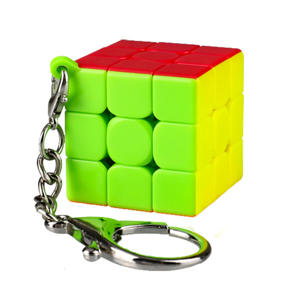 Кубик Рубіка 3х3 Брелок QiYi Key Ring Cube - фото 2