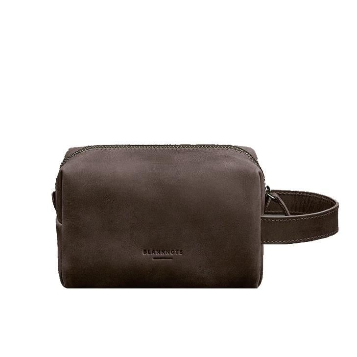 Косметичка-несесер шкіряна 5.0 Crazy Horse Темно-коричневий (A-027466)