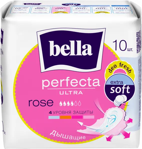 Прокладки гигиенические Bella Perfecta Ultra Rose Deo Fresh 20 шт. (305925)