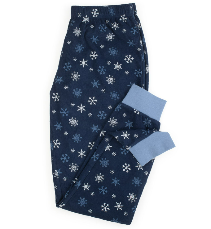 Пижама махровая женская Blue Motion 187K S Синий/Разноцветный (187K/S) - фото 3