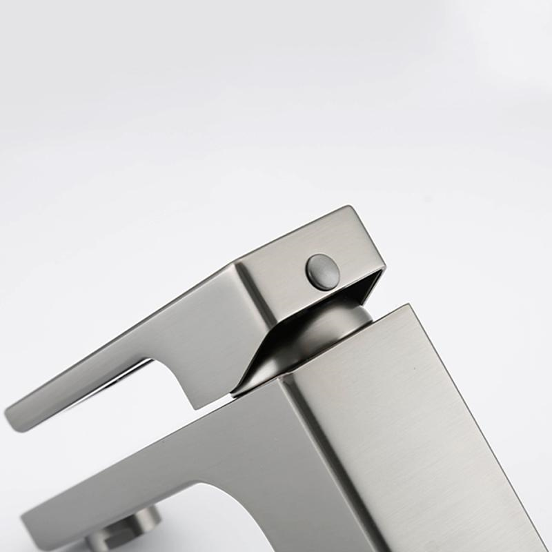 Смеситель для умывальника Gappo G1017-9 Графит (1045067) - фото 6