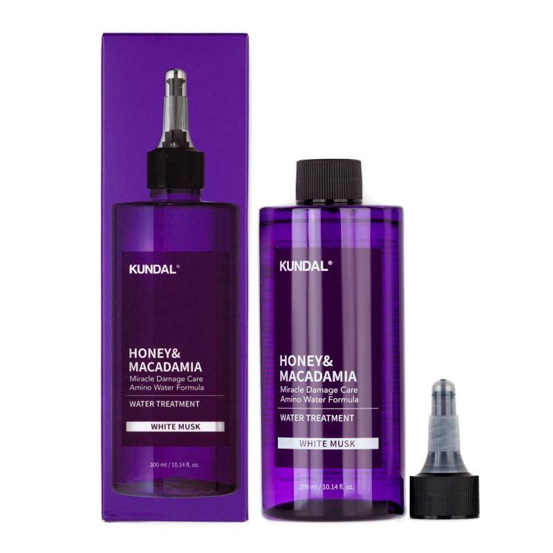 Маска-філер для волосся Kundal Honey&Macadamia Miracle Damage Care Water Treatment White Musk 300 мл (23572307)