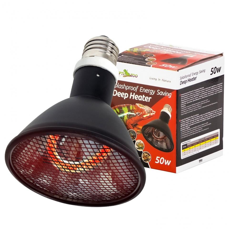 Инфракрасный излучатель тепла Repti-Zoo Deep Heater для рептилий 50W (RZ-PAR95050) Инфракрасный излучатель тепла Repti-Zoo Deep Heater для рептилий 50W (RZ-PAR95050)