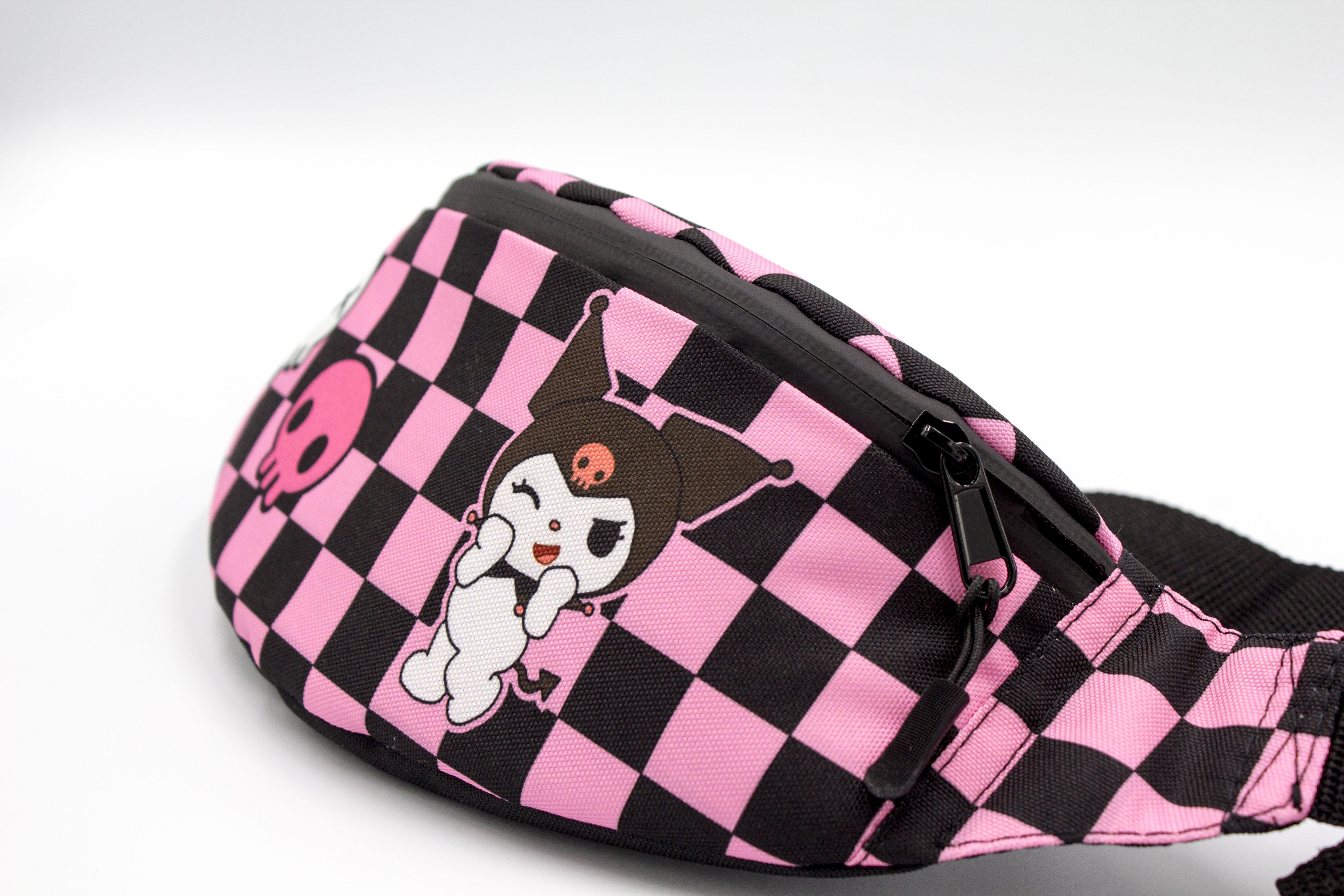 Сумка бананка Курумі Рожевий (BM-007) - фото 8 Сумка бананка Курумі Рожевий (BM-007) - фото 8