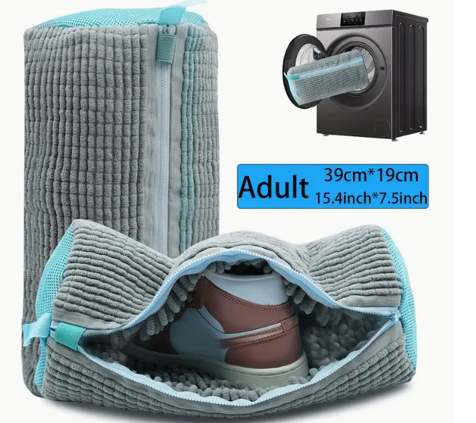 Чехол для стирки обуви с защитными вставками с вешалкой для сушки (1811) - фото 5 Чехол для стирки обуви с защитными вставками с вешалкой для сушки (1811) - фото 5