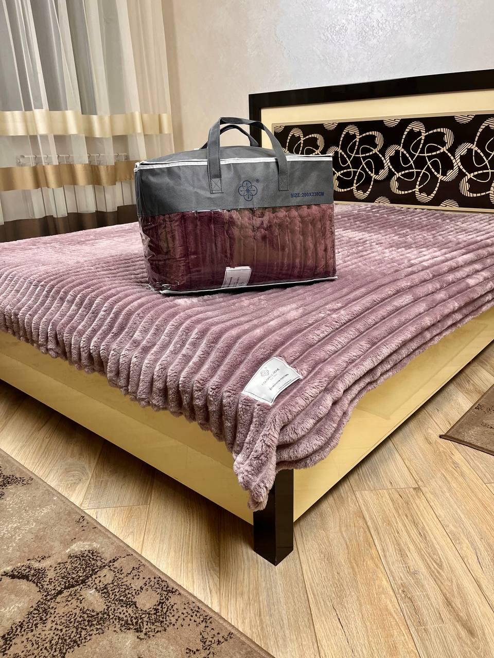 Плед Colorful Home Королевская полоска Шарпей 200х230 см (др-04) - фото 3