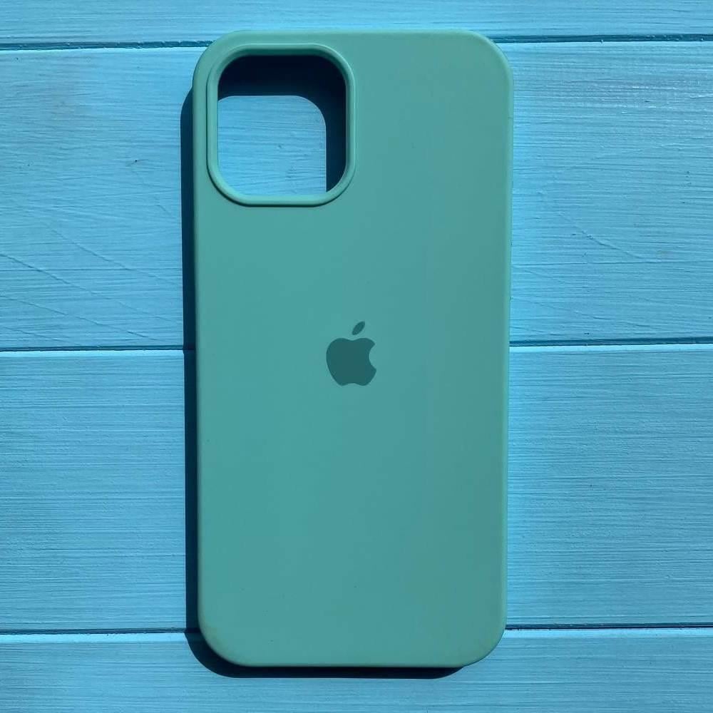 Чехол Silicone Case для Apple iPhone 12 Mini Ice Mint