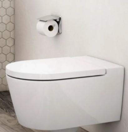 Унітаз підвісний Roca Inspira Round Rimless A346527000/A80152200B з сидінням (29669984)