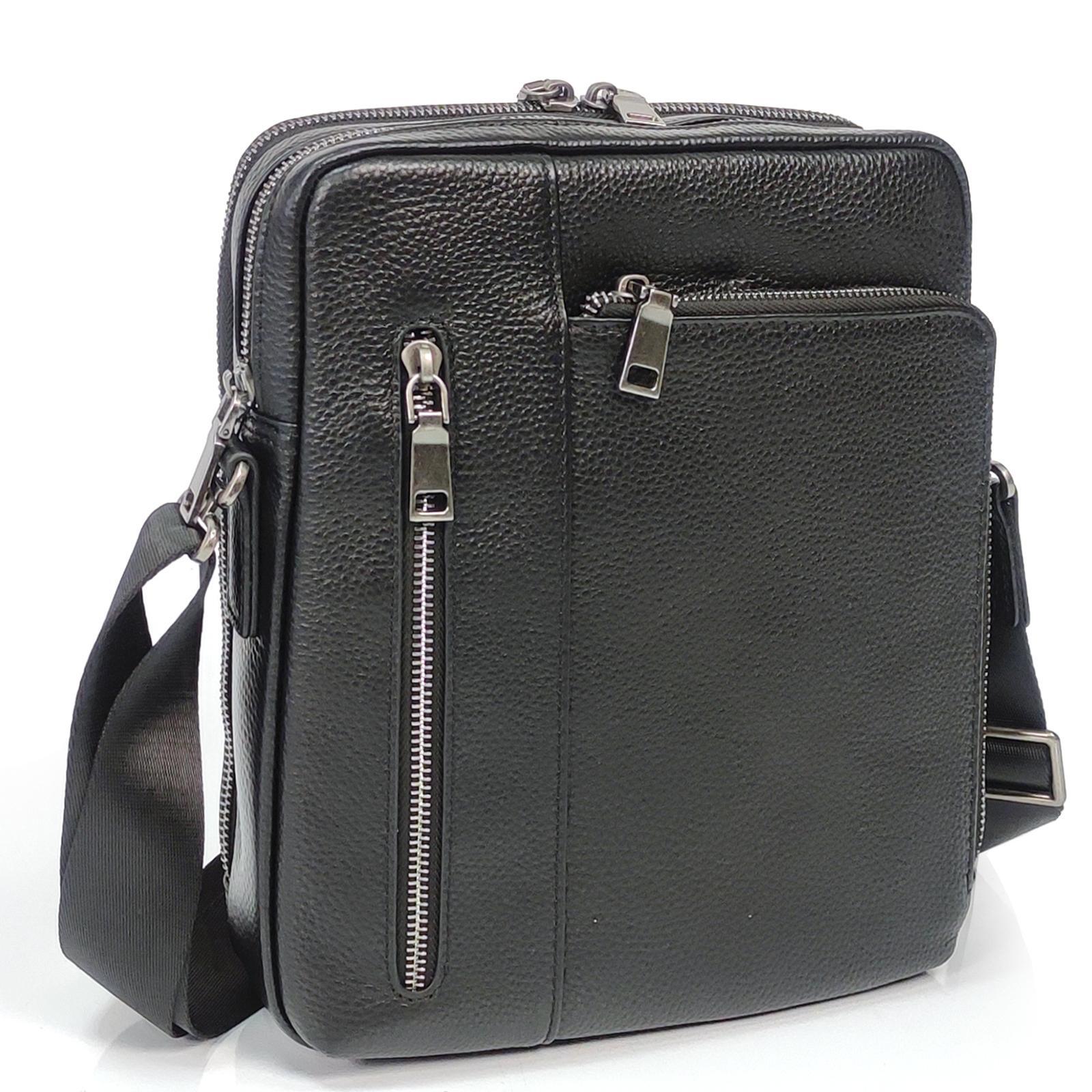Мужская сумка через плечо Royal Bag NM29-297890A Черный (5780)