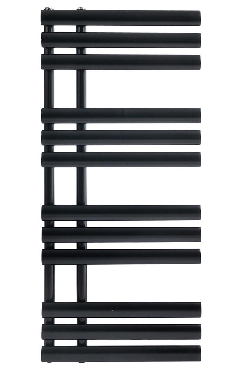 Полотенцесушитель водяной дизайнерский ARTTIDESIGN Grasse 12/1130 Черный матовый