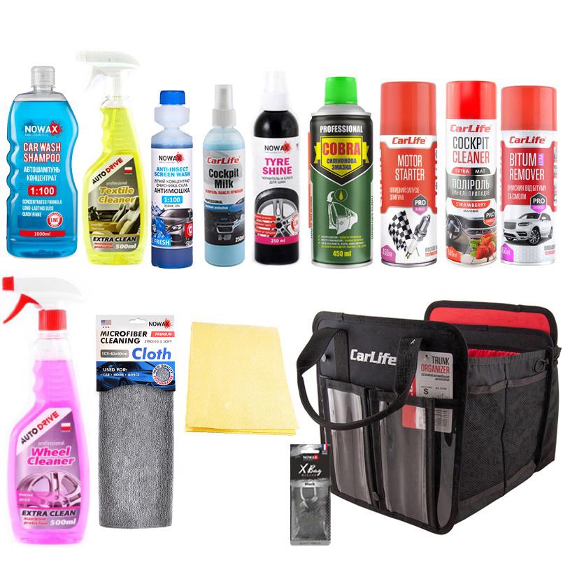 Набір подарунковий для догляду за авто (na_62)