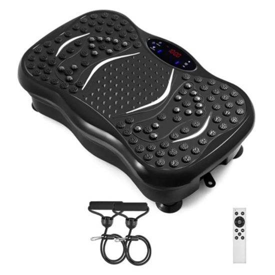 Віброплатформа з Bluetooth колонкою/еспандерами/пультом/навантаження до 150 кг (465209429) Віброплатформа з Bluetooth колонкою/еспандерами/пультом/навантаження до 150 кг (465209429)