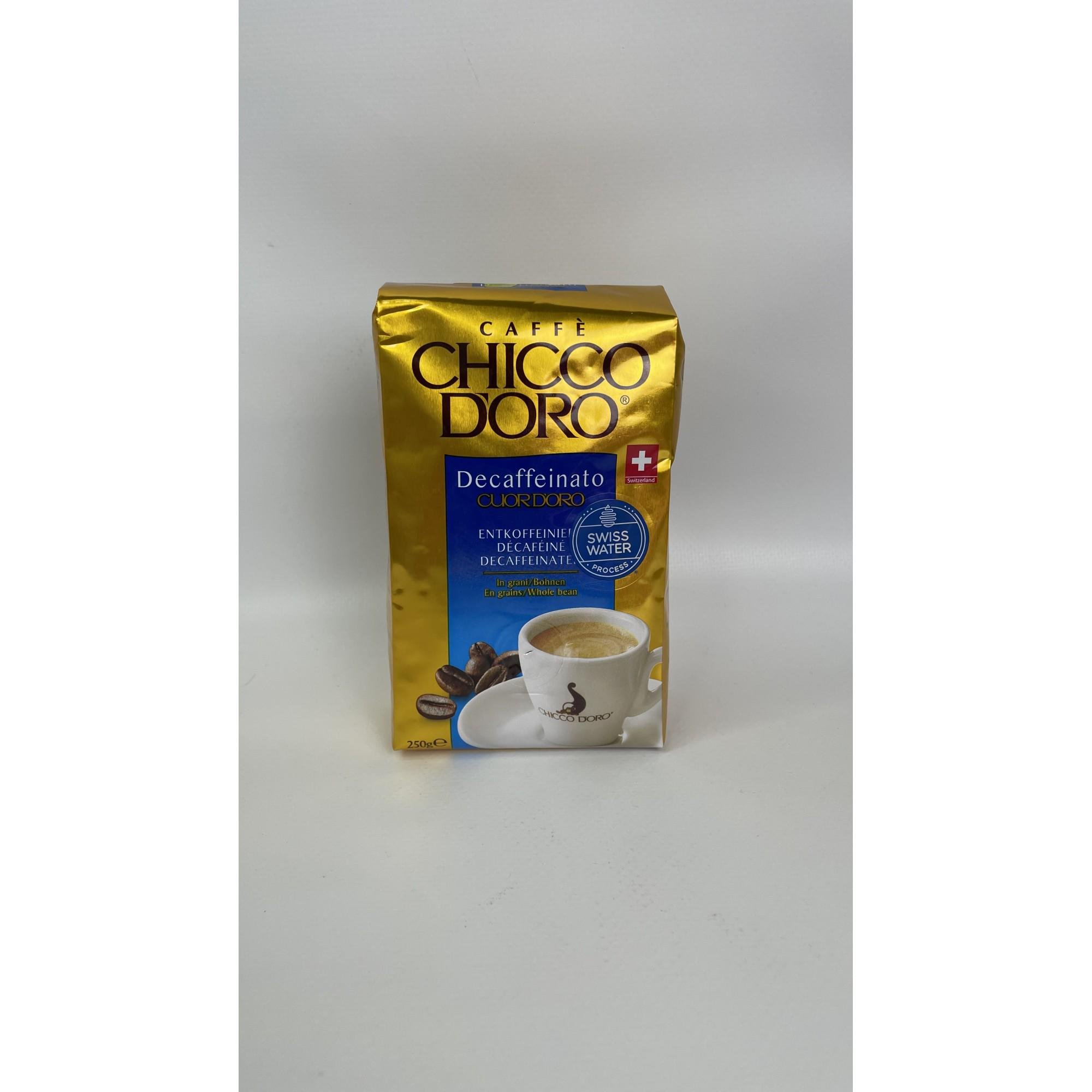 Кава зернова Chicco D'Oro Decaffeinato Cuord'oro без кофеїну 250 г