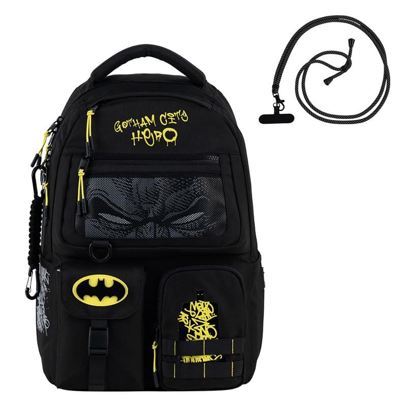 Рюкзак KITE teens DC Batman 42 см (DC25-2587M)