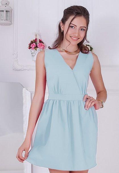 Сукня жіноча Podium Queen 12098-LIGHT/BLUE S Блакитний