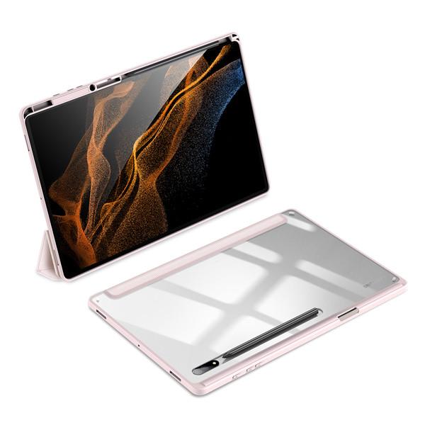 Чехол-книжка Dux Ducis Toby Series для Samsung Galaxy Tab S8 Ultra 14,6'' X900/X906 Pink (6934913024065) - фото 3