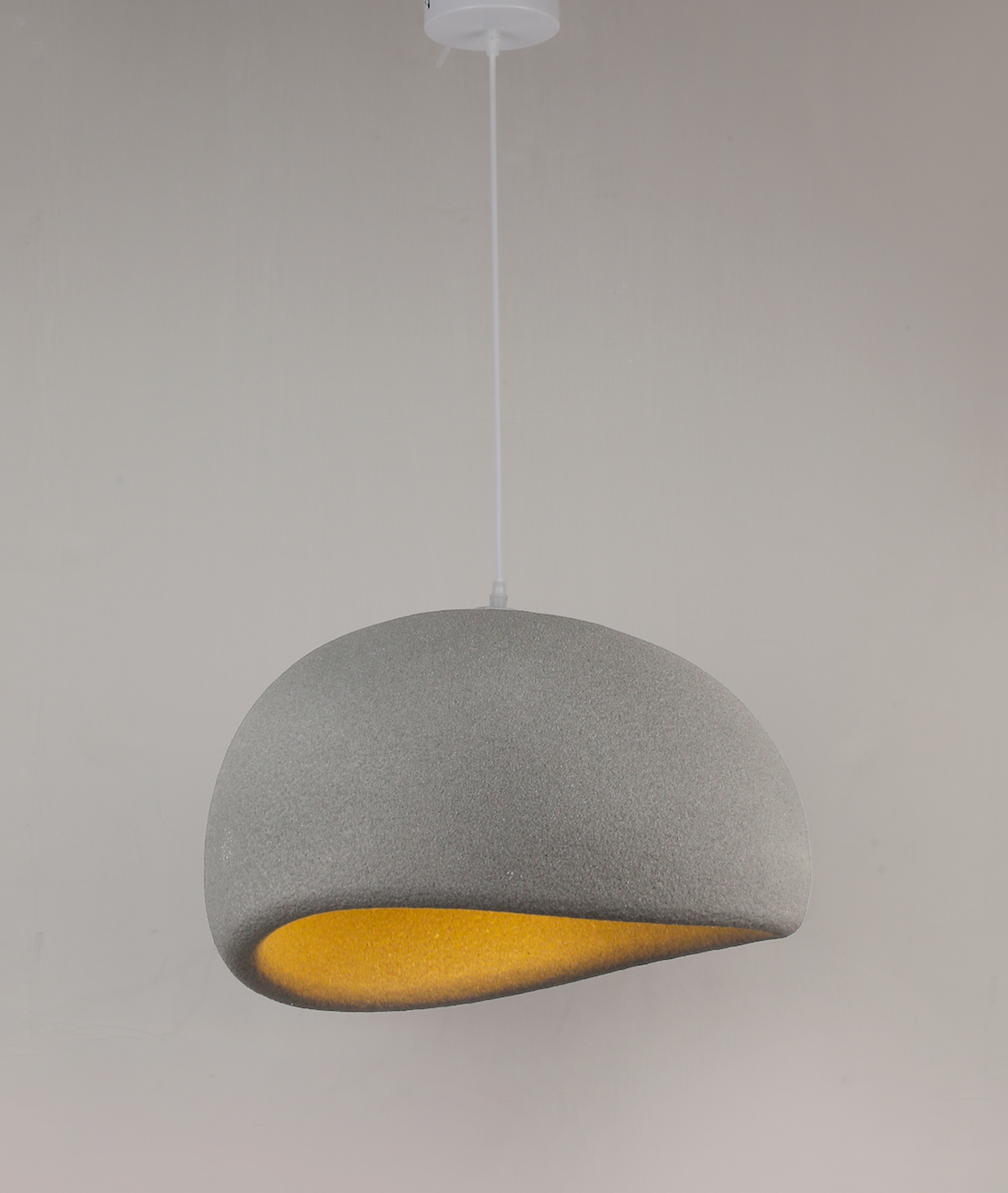 Підвіс-люстра гіпсовий ХМАРИНКА Вабі Сабі 50 см Сірий (805-8002-1)