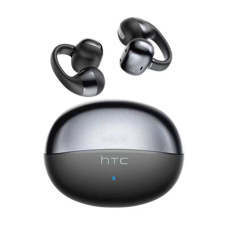 Наушники-клипса беспроводные HTC NE56 Bluetooth 6.0 TWS гарнитура с HD-микрофоном Low Latency для Android и iPhone (3137238632)