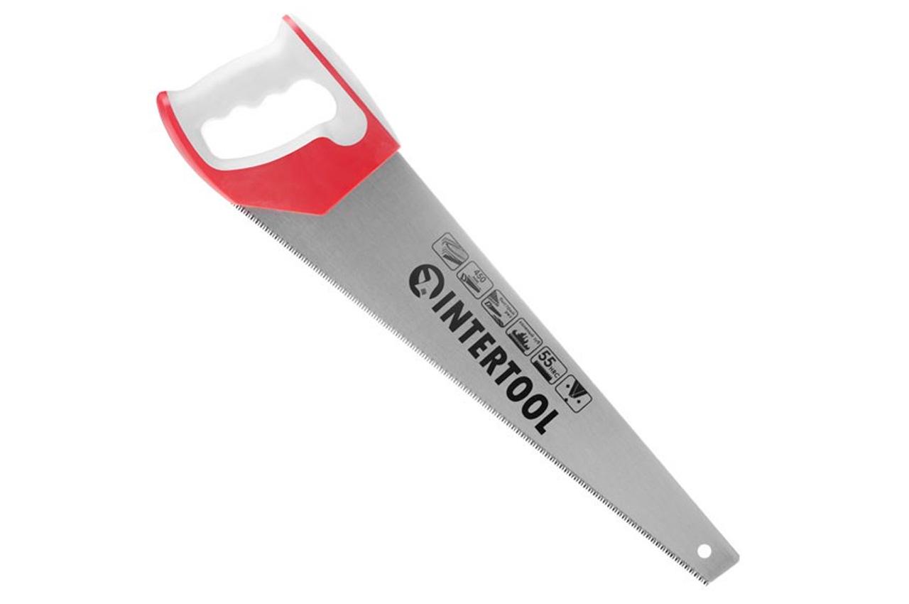 Ножівка по дереву Intertool 450мм x 11T x 3D (HT-3162)