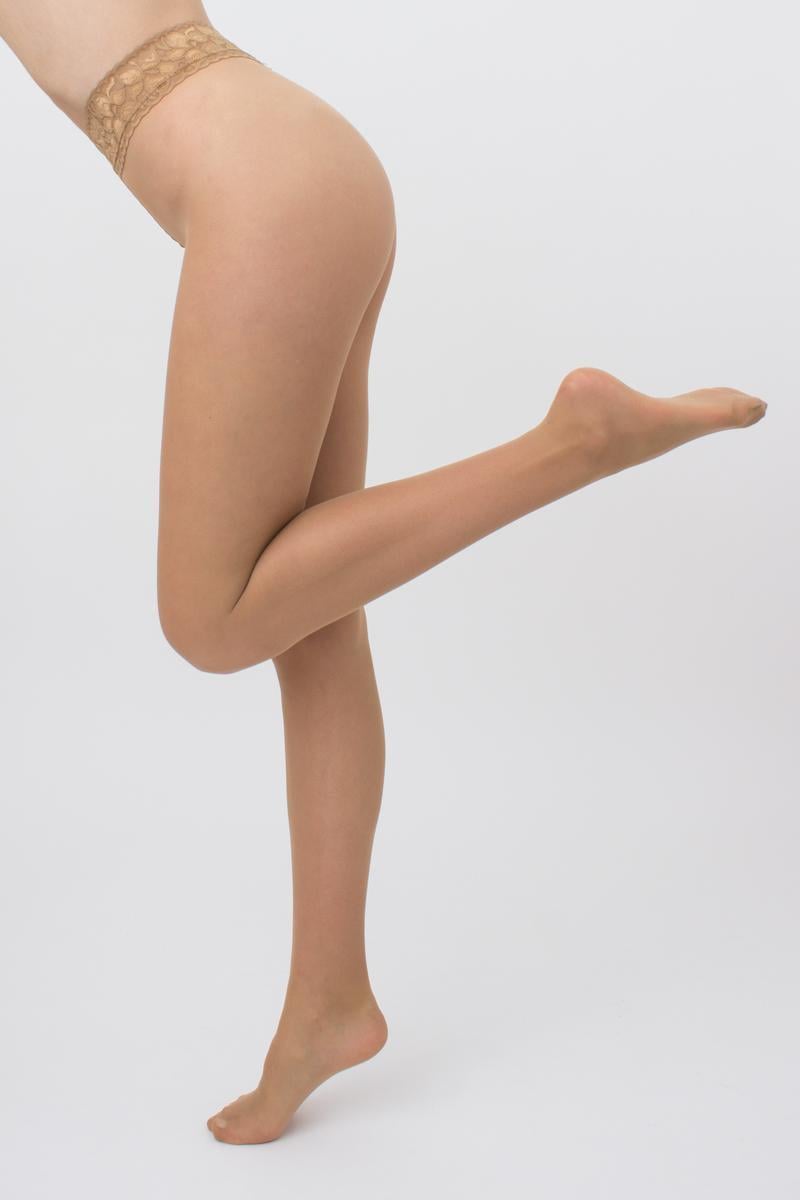 Колготи Giulia IMPRESSO з силіконовим поясом 20 р. 2 Beige/Daino (4820040281810)