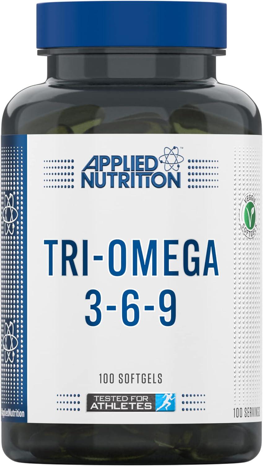 Омега 3-6-9 Applied Nutrition Tri-Omega 3-6-9 100 softgels