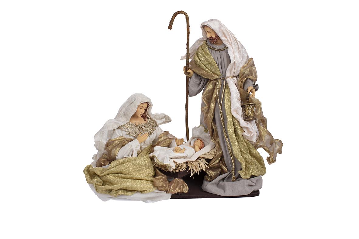 Декорация новогодняя BonaDi Рождественский Вертеп 47 см (428-202)