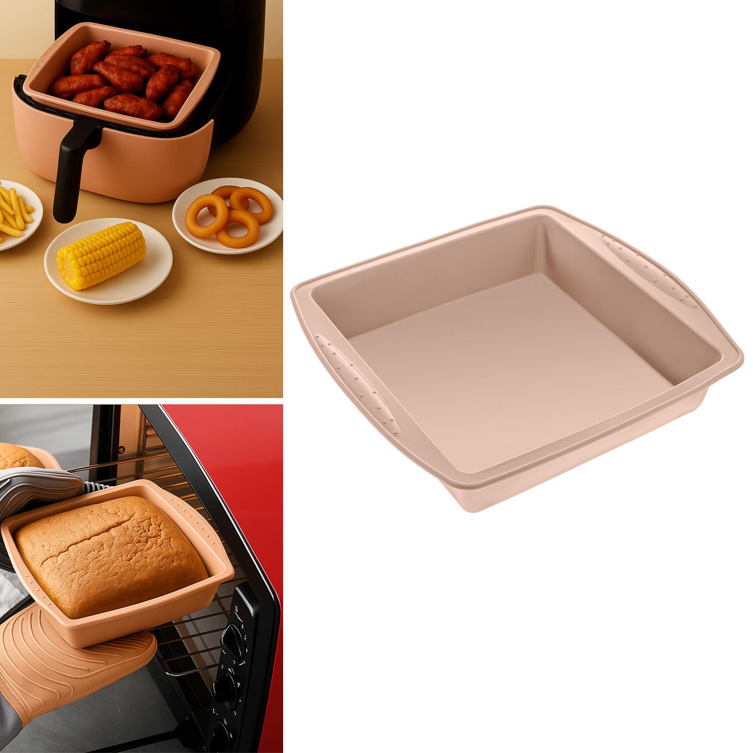 Форма для випікання 24,5x26,5 см Бежевий (87450) - фото 14 Форма для випікання 24,5x26,5 см Бежевий (87450) - фото 14
