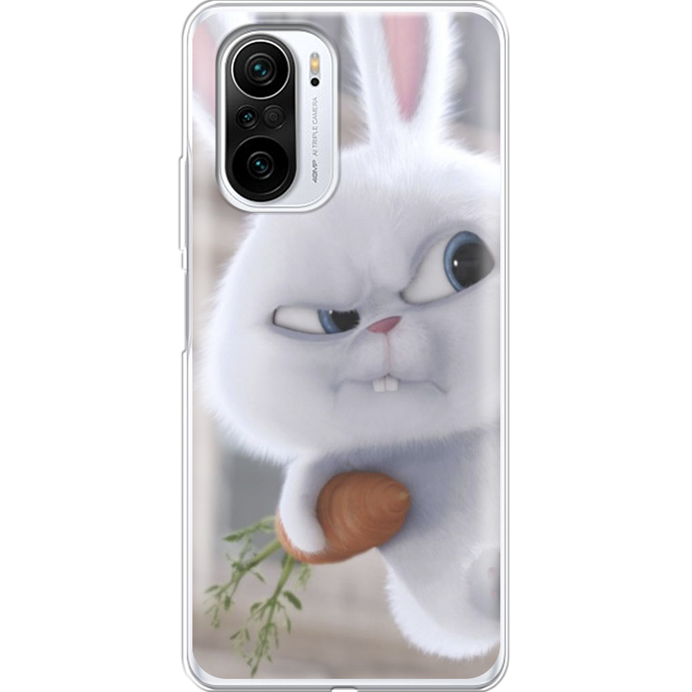 Чохол Boxface Xiaomi Mi 11i Rabbit Snowball Прозорий силікон (42102-up1116-42102)