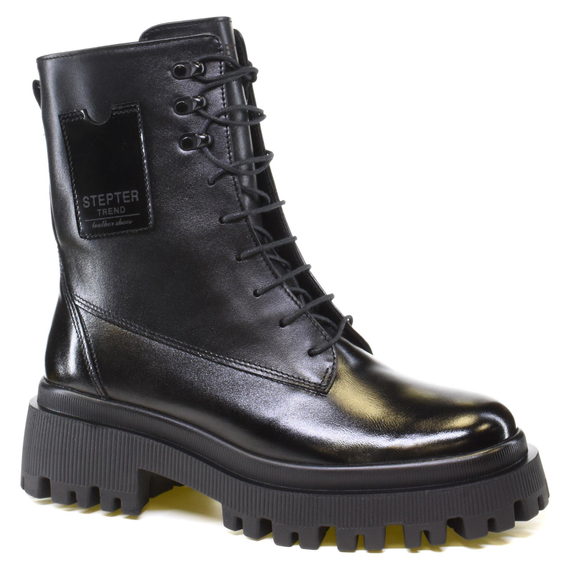 Ботинки зимние женские Stepter р. 39 Черный (013602-39)