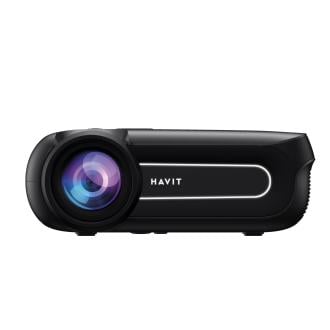 Проектор портативний мультимедійний Havit HV-PJ209 Full HD 4,41" LCD (28203) - фото 2 Проектор портативний мультимедійний Havit HV-PJ209 Full HD 4,41" LCD (28203) - фото 2