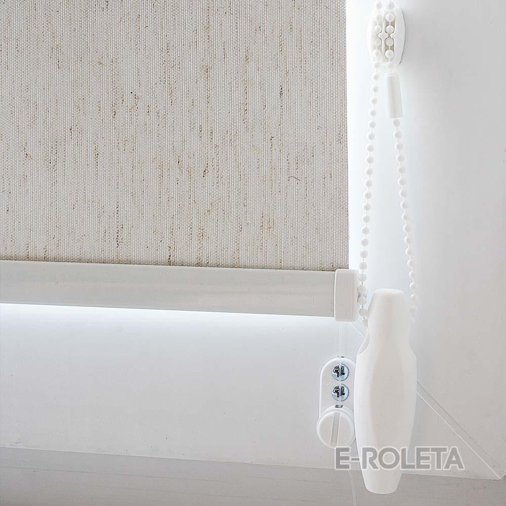 Ролета тканинна блекаут E-ROLETA ВО 63 сільвер з фіксацією під нахил 80х150 см Білий (ВО-S-63-80-150) - фото 5 Ролета тканинна блекаут E-ROLETA ВО 63 сільвер з фіксацією під нахил 80х150 см Білий (ВО-S-63-80-150) - фото 5