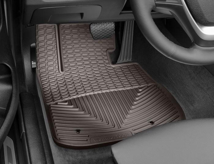 Коврики автомобильные передние резиновые WeatherTech W360CO BMW 4-Series/M4 2014 Коричневый (1185135845)