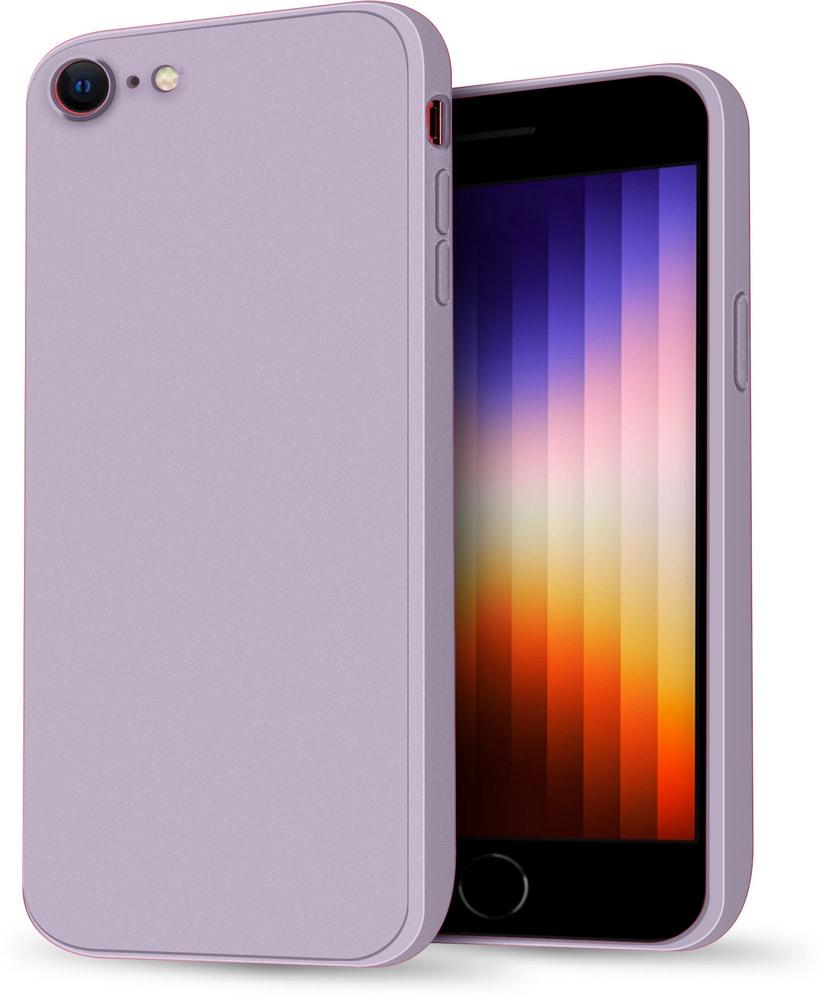 Силиконовый чехол HardCorner iPhone SE 2 (с микрофиброй) Lilac (34787-3B)