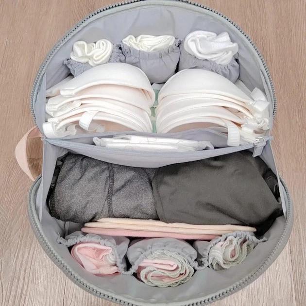 Органайзер для нижнего белья дорожный 13х25х13 см Розовый (XL-770) - фото 4 Органайзер для нижнего белья дорожный 13х25х13 см Розовый (XL-770) - фото 4