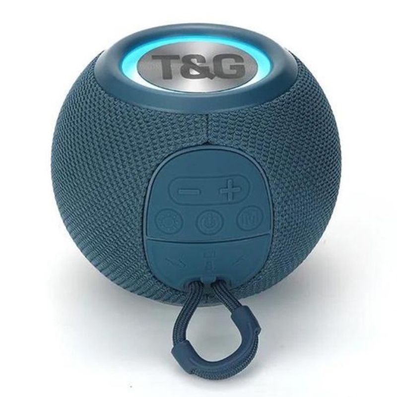 Портативна колонка T&G TG-337 Bluetooth RGB Blue (tf7241) Портативна колонка T&G TG-337 Bluetooth RGB Blue (tf7241)