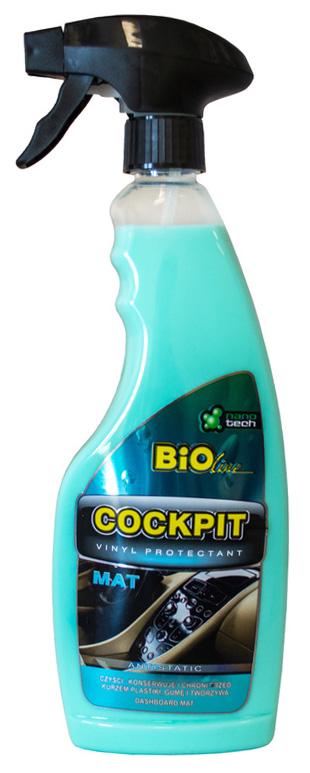 Полироль для торпедо Bio Line Cockpit консервант молочко матовый 500 мл (000047334)
