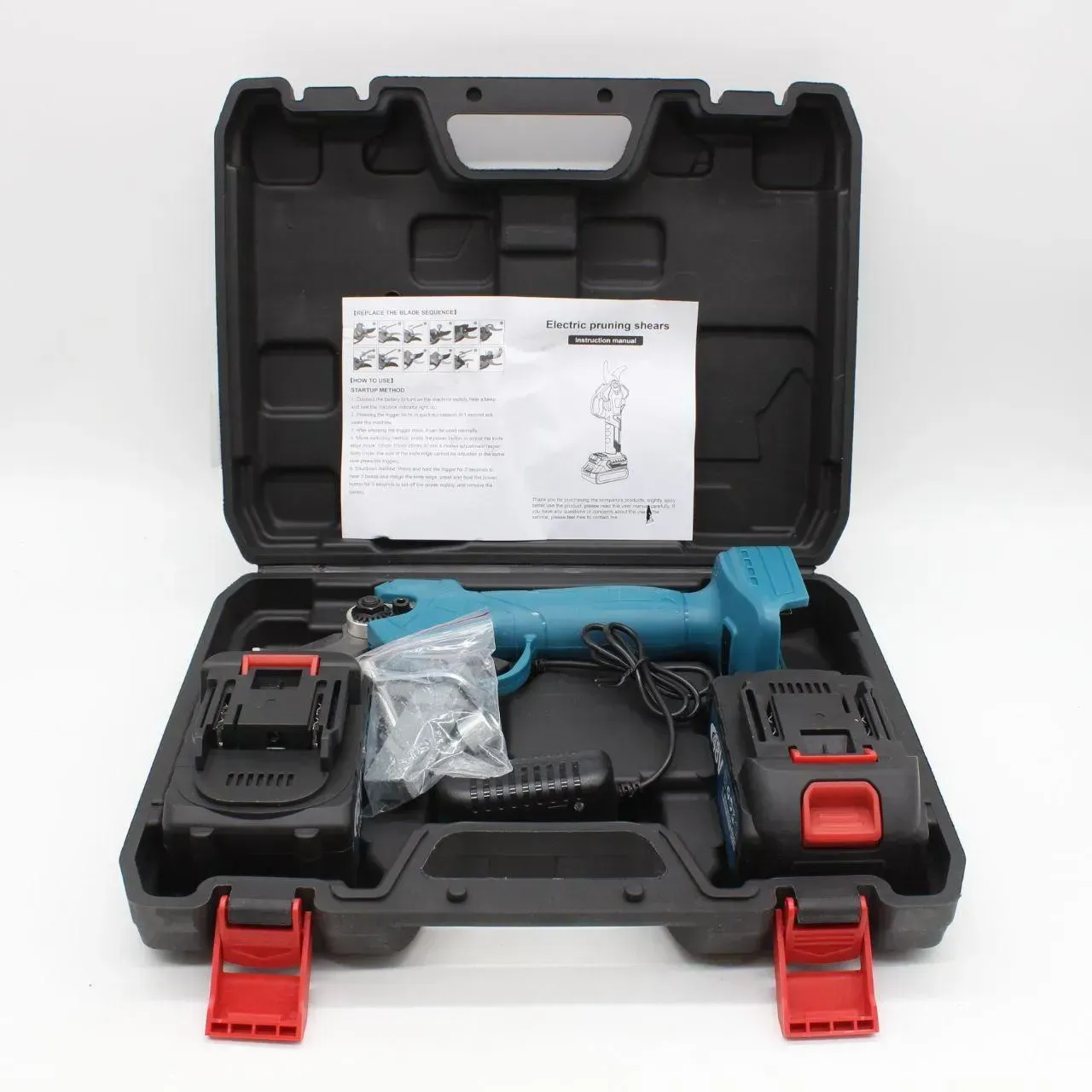 Секатор аккумуляторный садовый с 2 АКБ 48V (234584909) - фото 10