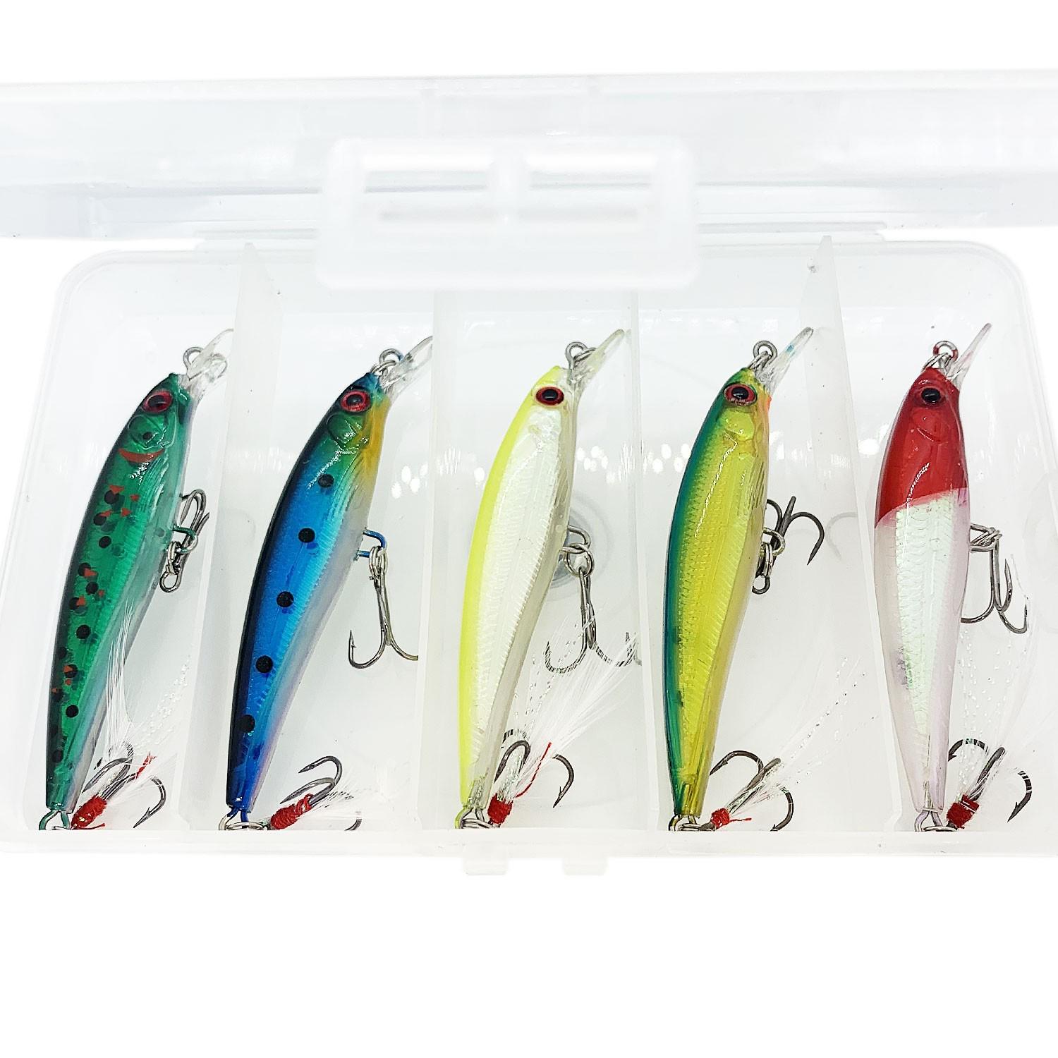 Набір воблерів Fox Minnow Feather Kit 5 шт. (11585007)