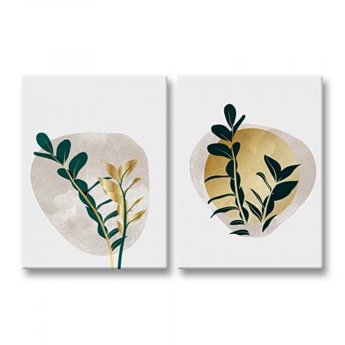 Модульная картина Ветви 123x80 (MK21249)