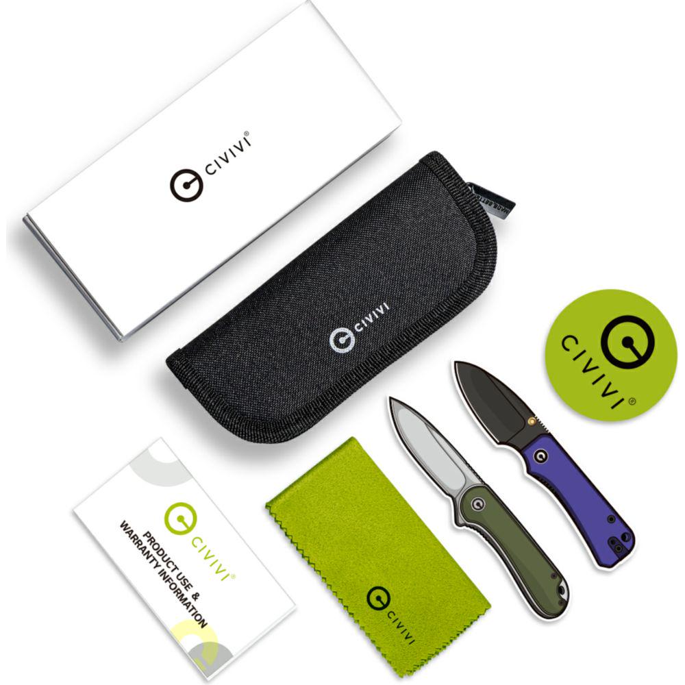 Туристичний ніж кишеньковий складаний Civivi Elementum C907A Black (31501) - фото 9 Туристичний ніж кишеньковий складаний Civivi Elementum C907A Black (31501) - фото 9