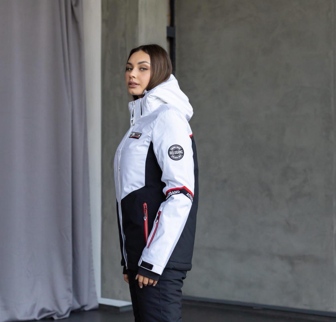 Куртка гірськолижна AoLugang жіноча S Білий (2351) - фото 3 Куртка гірськолижна AoLugang жіноча S Білий (2351) - фото 3