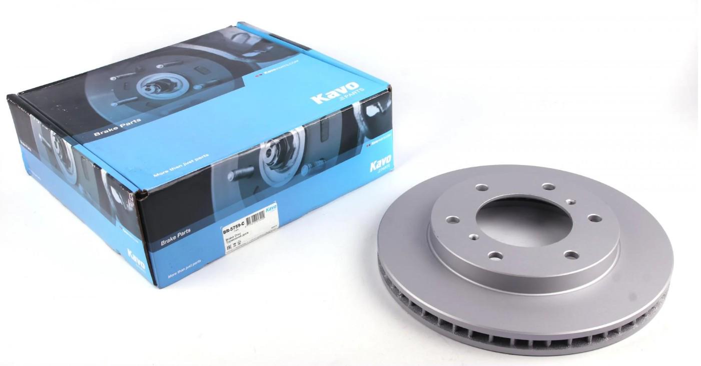 Диск тормозной передний KAVO PARTS для Mitsubishi Pajero 00-290x26 мм (BR-5759-C)